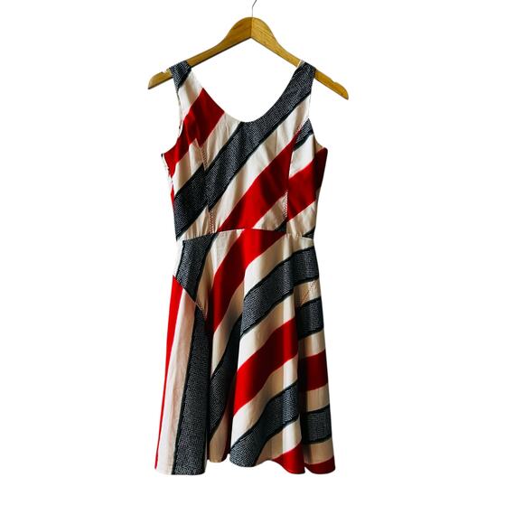 Jack By BB Dakota Striped Sleeveless Dress Size 2 Multicolored - Picture 3 of 9